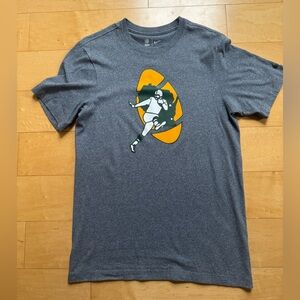 Nike Green Bay Packers Throwback Logo Essential T-Shirt
